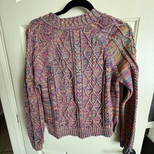 Multi colored sweater